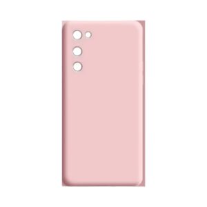 Silicone case rosado Samsung Galaxy A03 S
