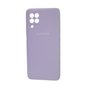 silicone Case lila Samsung Galaxy A22 4G