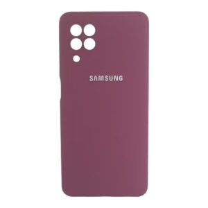 silicone Case magenta Samsung Galaxy A22 4G