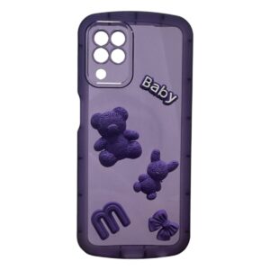 Case morado Samsung Galaxy A22 4G