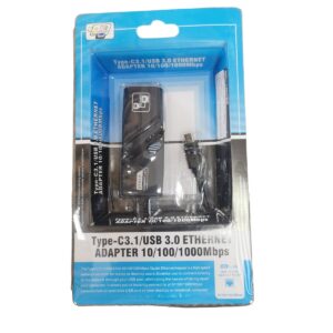 Adaptador type-C3.1 / USB 3.0 a Ethernet 10/100/1000mbps