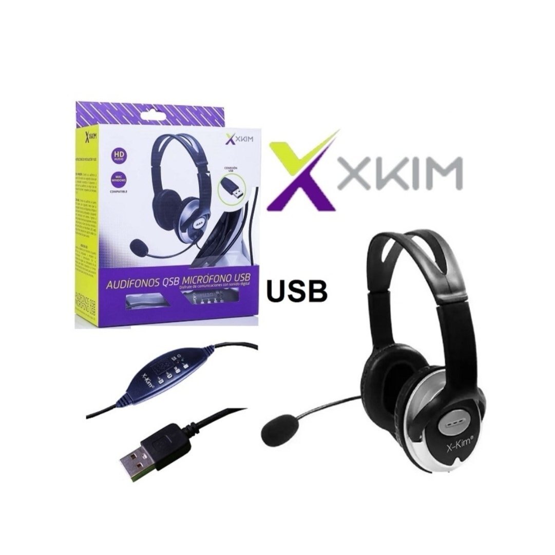 Diadema Monoaural USB XKIM