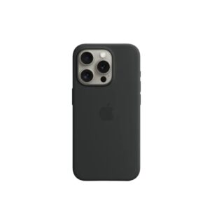 Silicone Case negro iPhone 15 pro