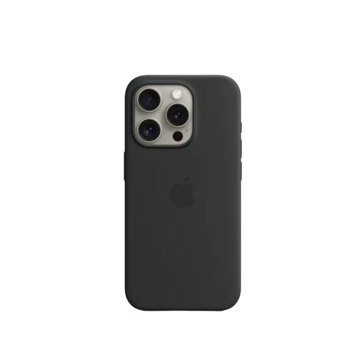 Silicone Case negro iPhone 15 pro