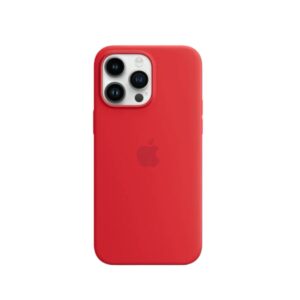 Silicone Case rojo iPhone 14 pro