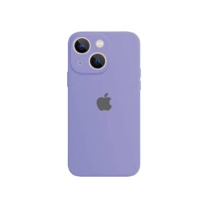 Silicone Case lila iPhone 14