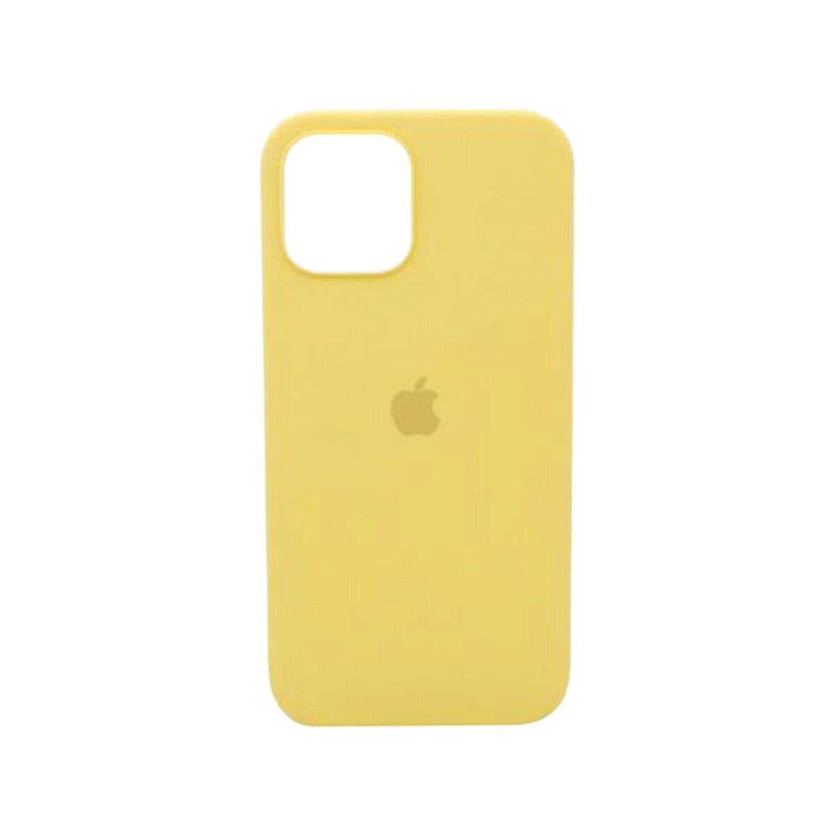 Silicone Case amarillo iPhone 12 Pro Max