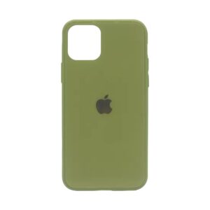 Silicone Case verde iPhone 11