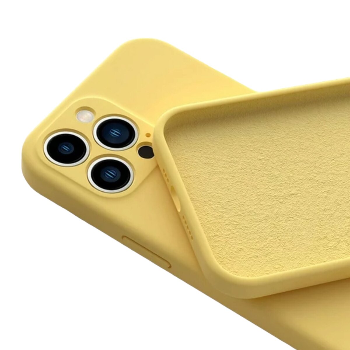 Silicone Case iPhone 11 pro max amarillo
