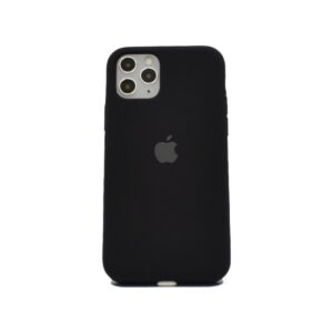 Silicone Case iPhone 11 pro max negro