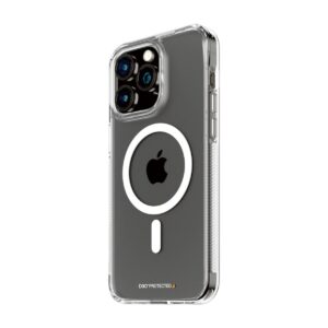 Case Magsafe transparente negro iPhone 12 pro max