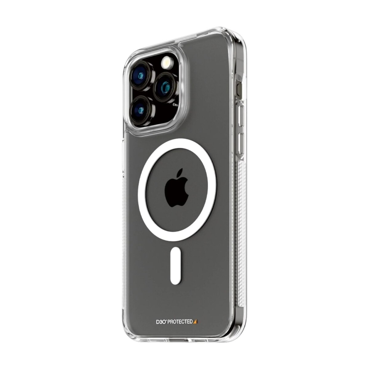 Case Magsafe transparente negro iPhone 12 pro max