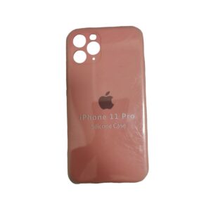 Case Silicone rosa salmón iPhone 11 pro