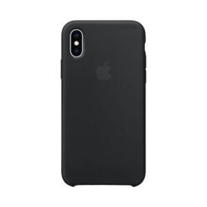 Silicone Case negro iPhone Xs max