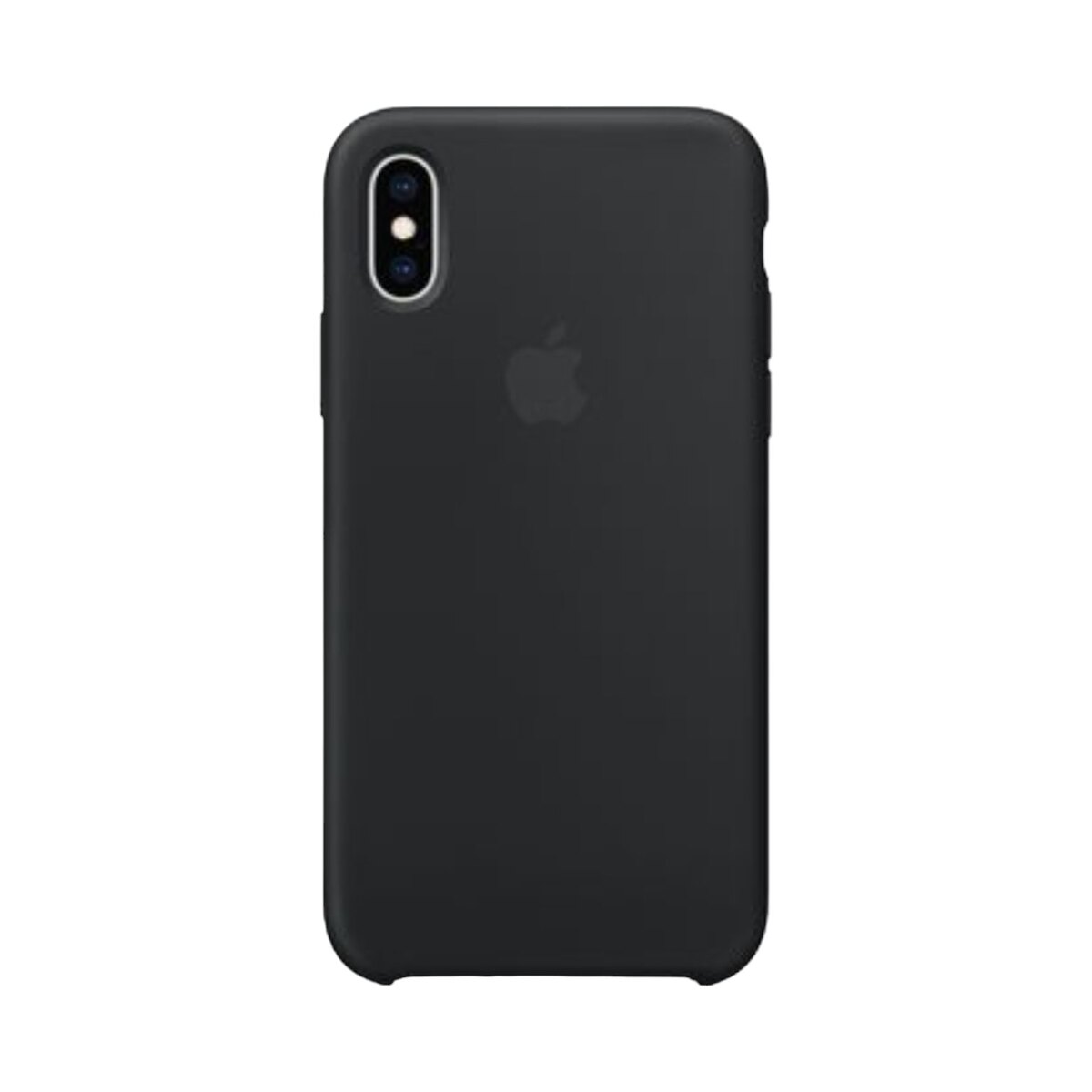 Silicone Case negro iPhone Xs max