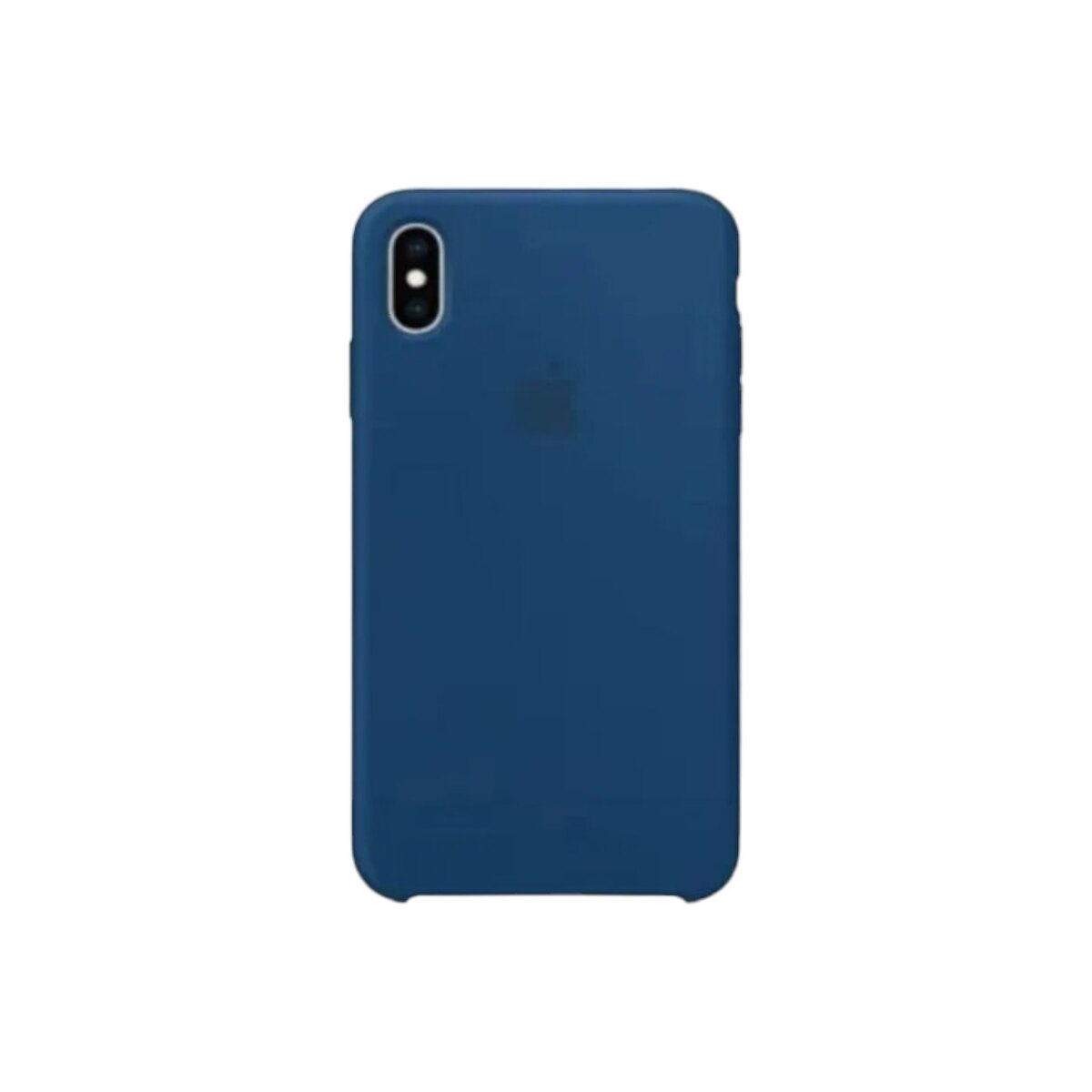 Silicone Case azul oscuro iPhone Xs max