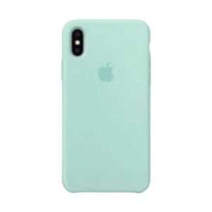 Silicone Case azul agua marina iPhone Xs max