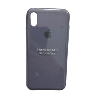 Silicone Case morado iPhone Xs max