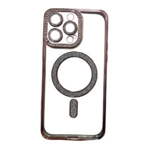 Case Magsafe oro rosa iPhone 13 pro max