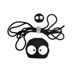 Protector para cargador iphone negro de ojitos