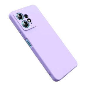 Silicone Case morado Redmi Note 12 4g