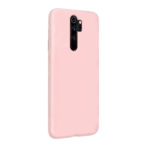 Silicone Case rosa bebé Redmi 9
