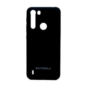Silicon Case Negro Moto one fusión