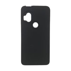 Silicon Case Negro Moto one Hyper