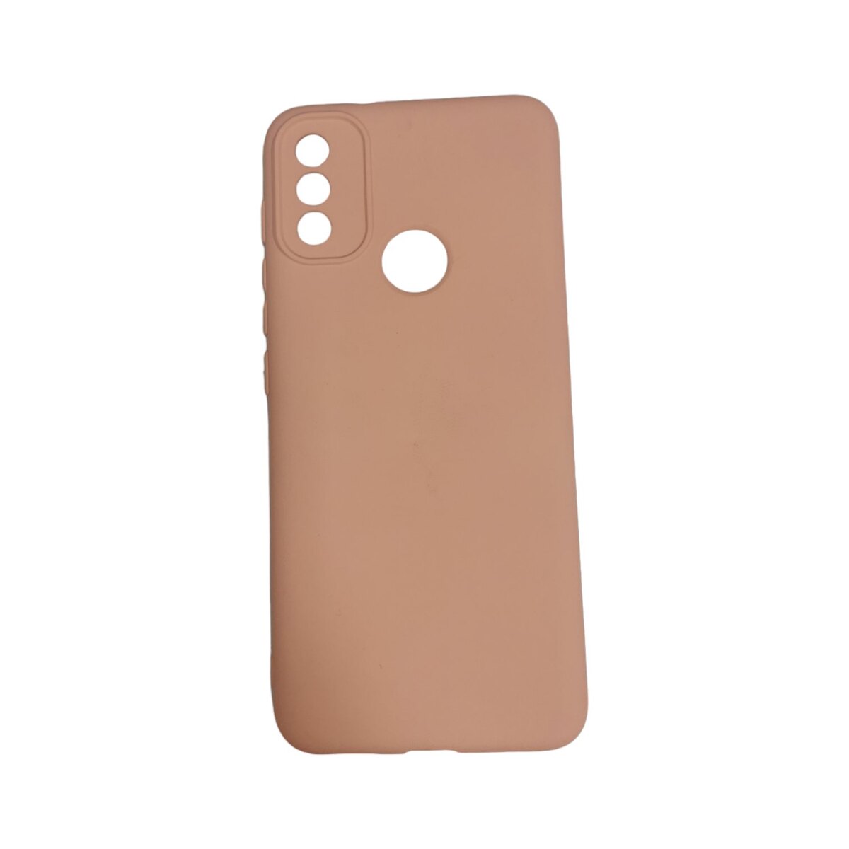 Silicone Case color salmón Moto E40