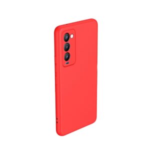 Silicone Case magenta Tecno canon 18 piemiei