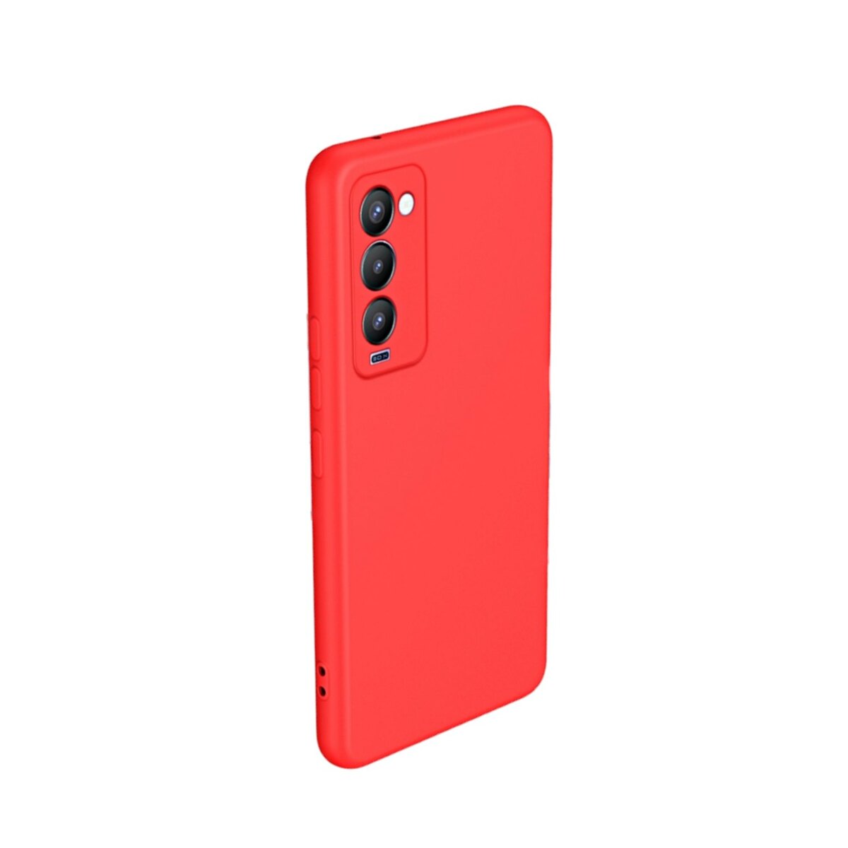 Silicone Case magenta Tecno canon 18 piemiei