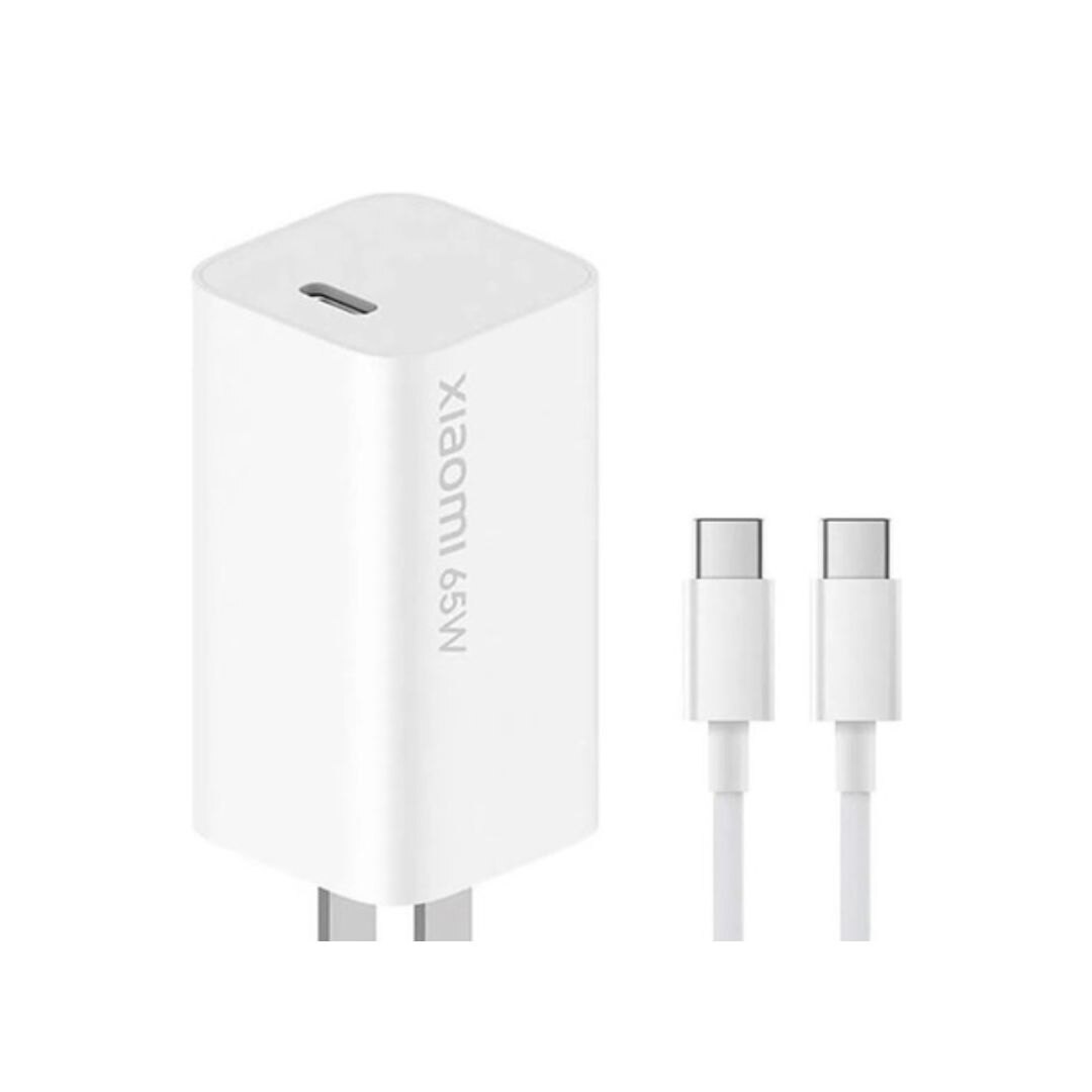 Cargador Completo Xiaomi 65W Tipo C