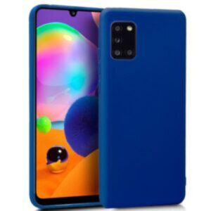 Case Samsung azul y negro A31