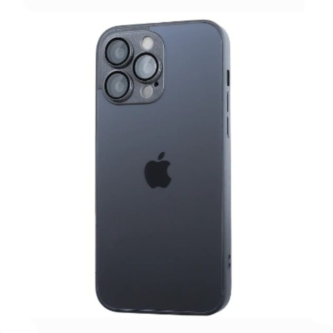 Glass Case Negro iPhone 14 Pro