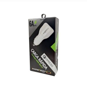 Cargador De Carro Plug-In 6A Carga Rapida