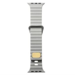 Pulso Apple Watch Simple Stylish Gris Claro 42-45mm