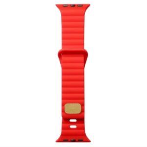 Pulso Apple Watch Simple Stylish Rojo 42-45mm