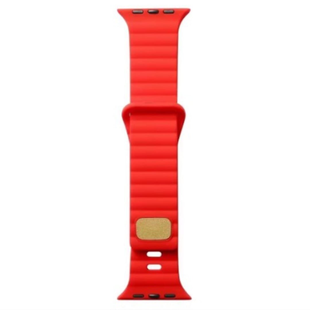 Pulso Apple Watch Simple Stylish Rojo 42-45mm