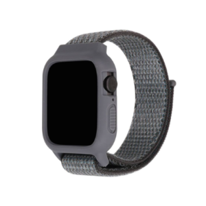 Pulso Completo Apple Watch Velcro Gris 42-44mm