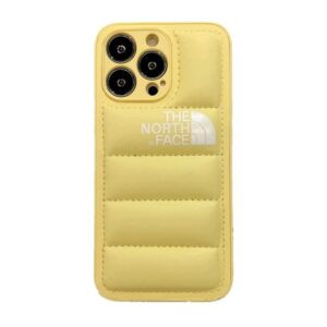 Silicone case Amarillo iPhone 13Pro The North Face