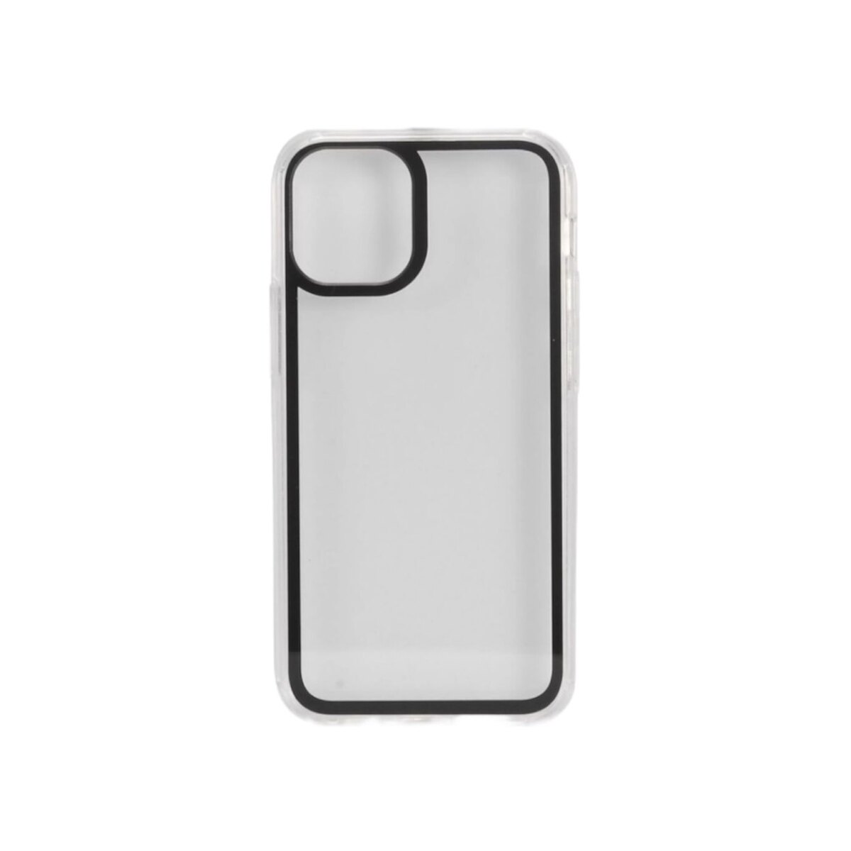 Case transparente con negro iphone 12