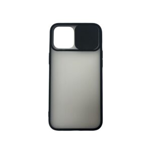 Case transparente con negro iphone 12 pro max