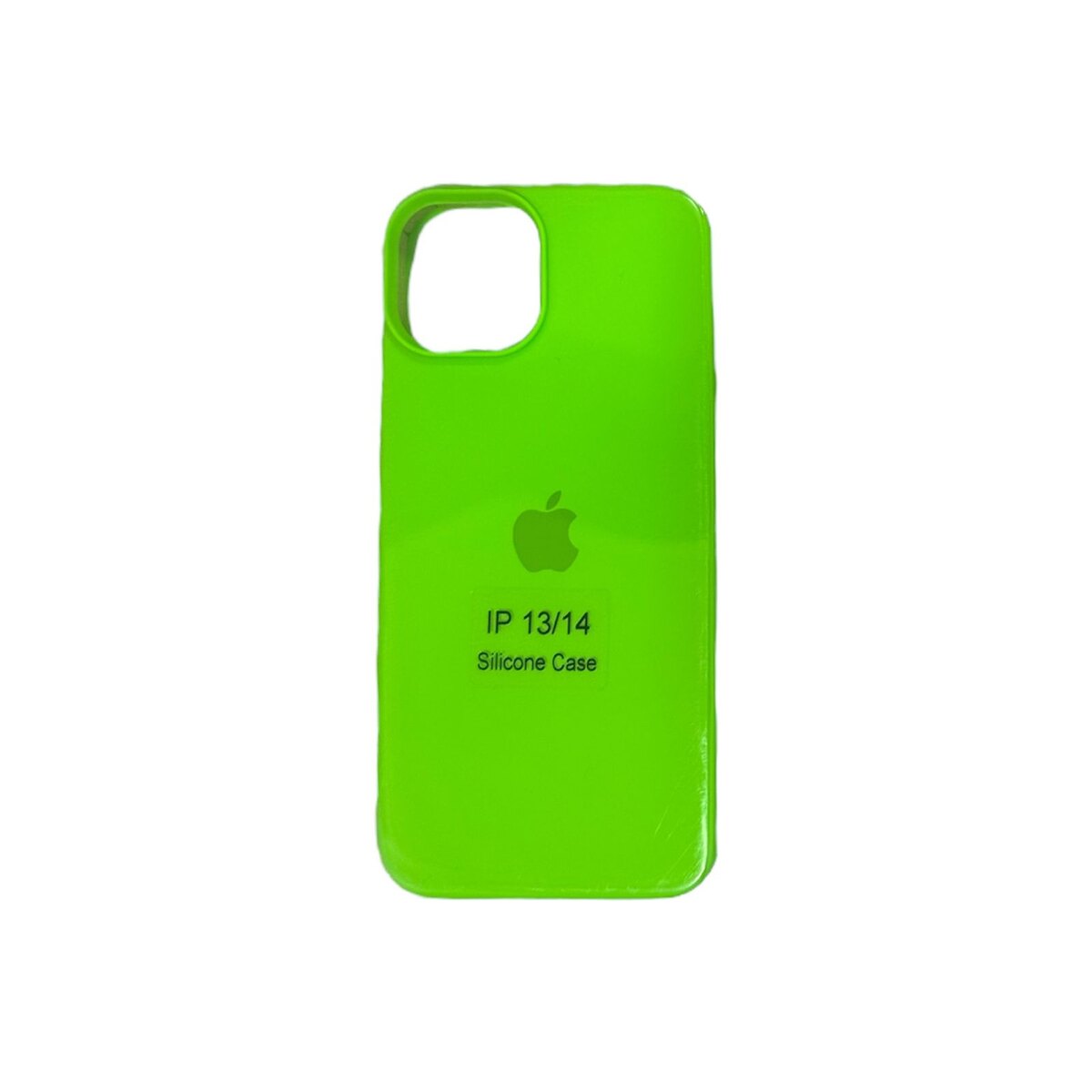 Silicone case verde fosforescente