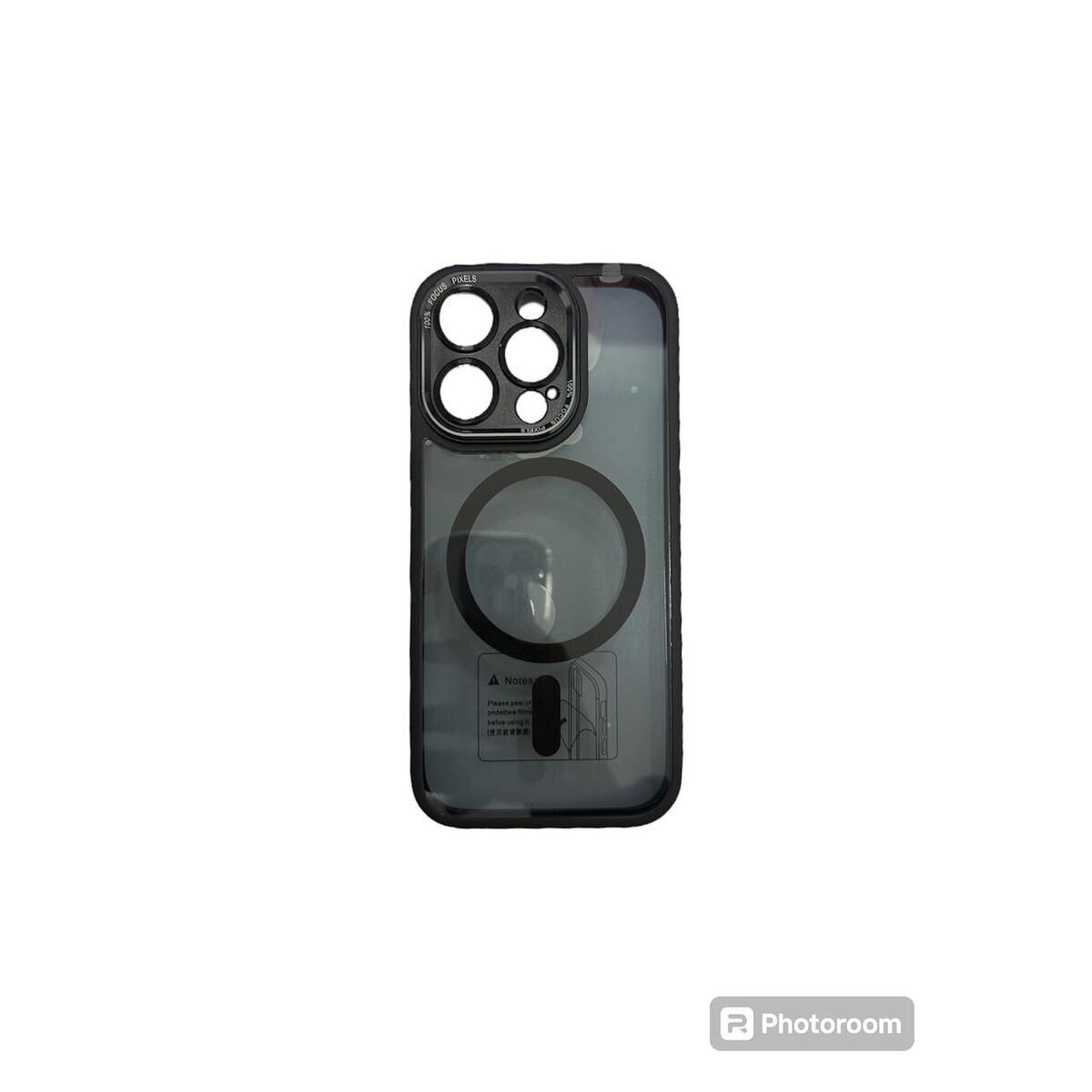 Case magsafe negro iphone 14 pro