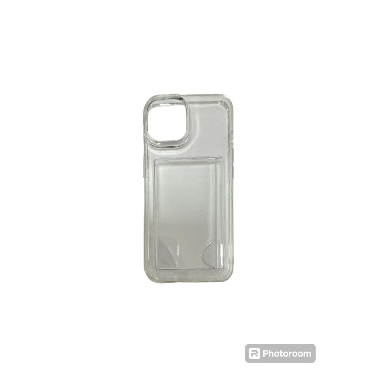 Case transparente con bolsillo iphone 14