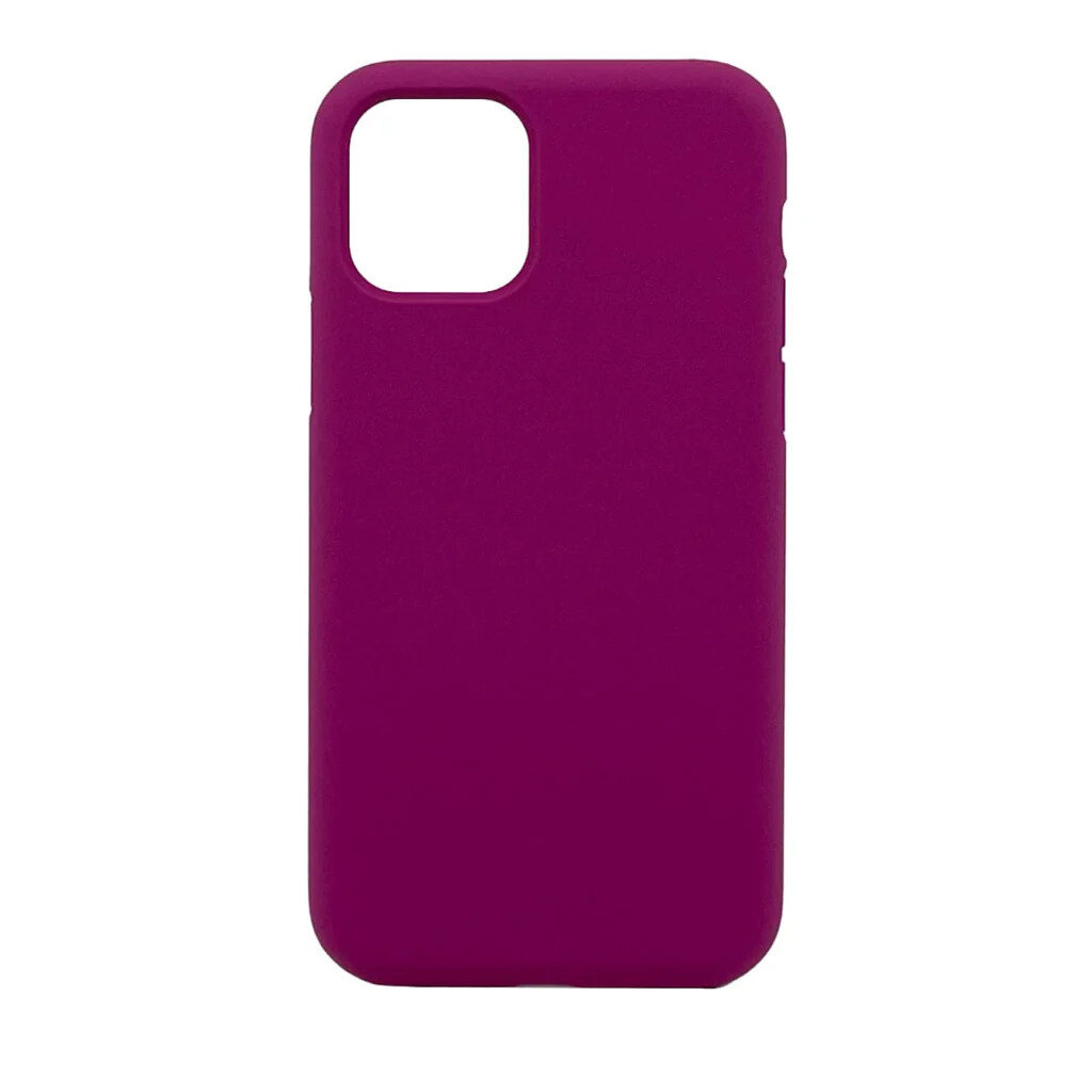 Silicone case magenta iphone 15 plus