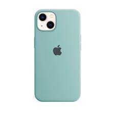 Silicone case agua marina iphone 15 plus
