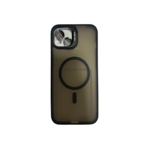 Case magsafe negro iphone 15 plus