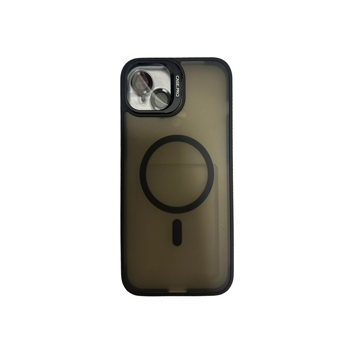 Case magsafe negro iphone 15 plus