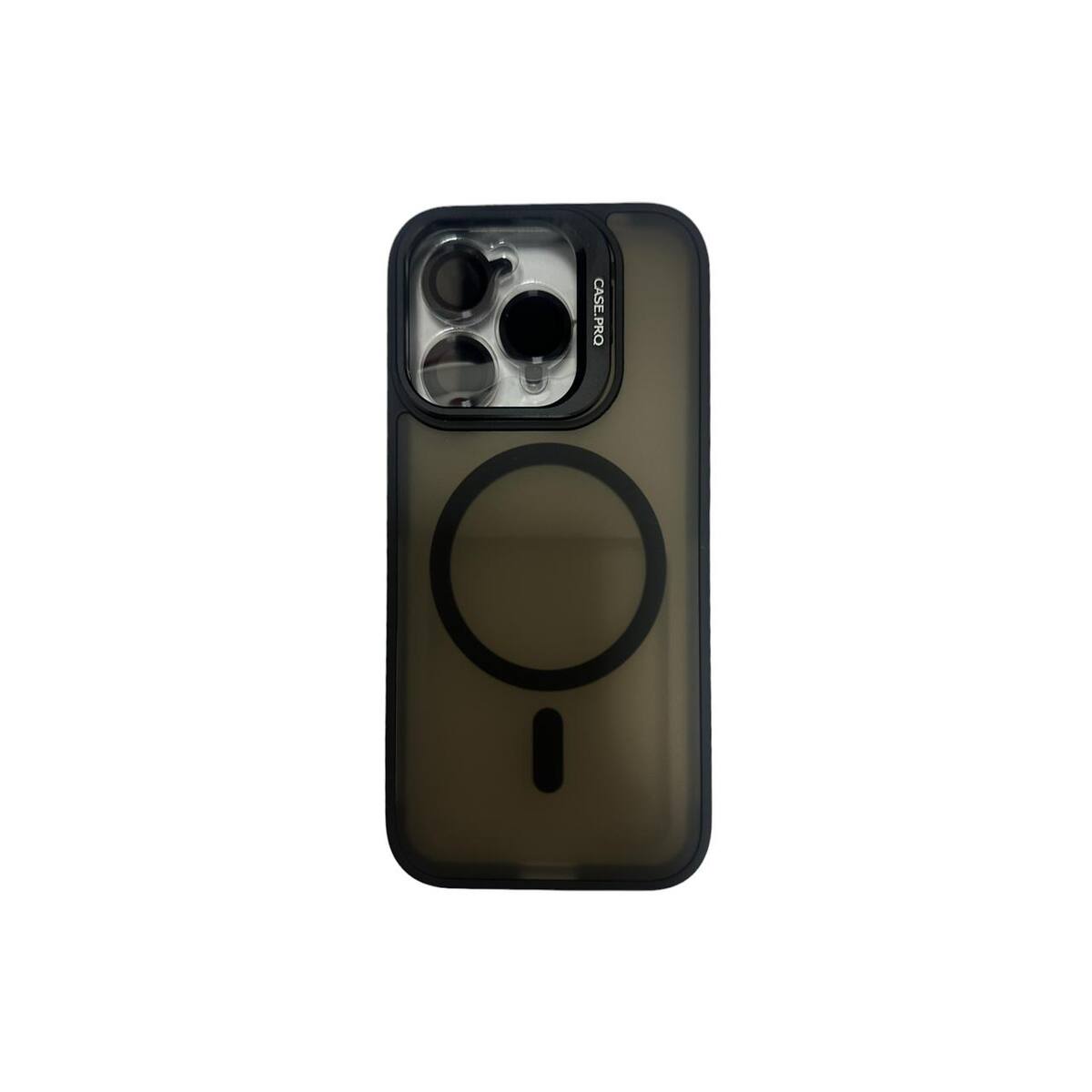 Case magsafe negro iphone 15 pro
